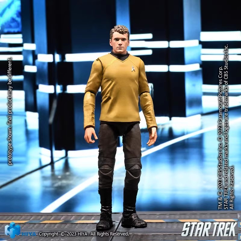 Hiya Haiya Mini Series 1/18 Star Trek 2009 Chekov Super Action Figure