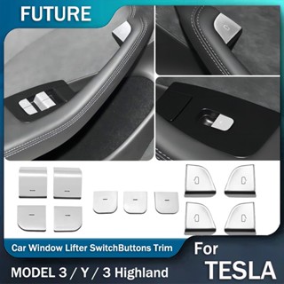 สำหรับ Tesla Model Y Juniper/Model 3 Highland ปุ่มเปิดหน้าต่…