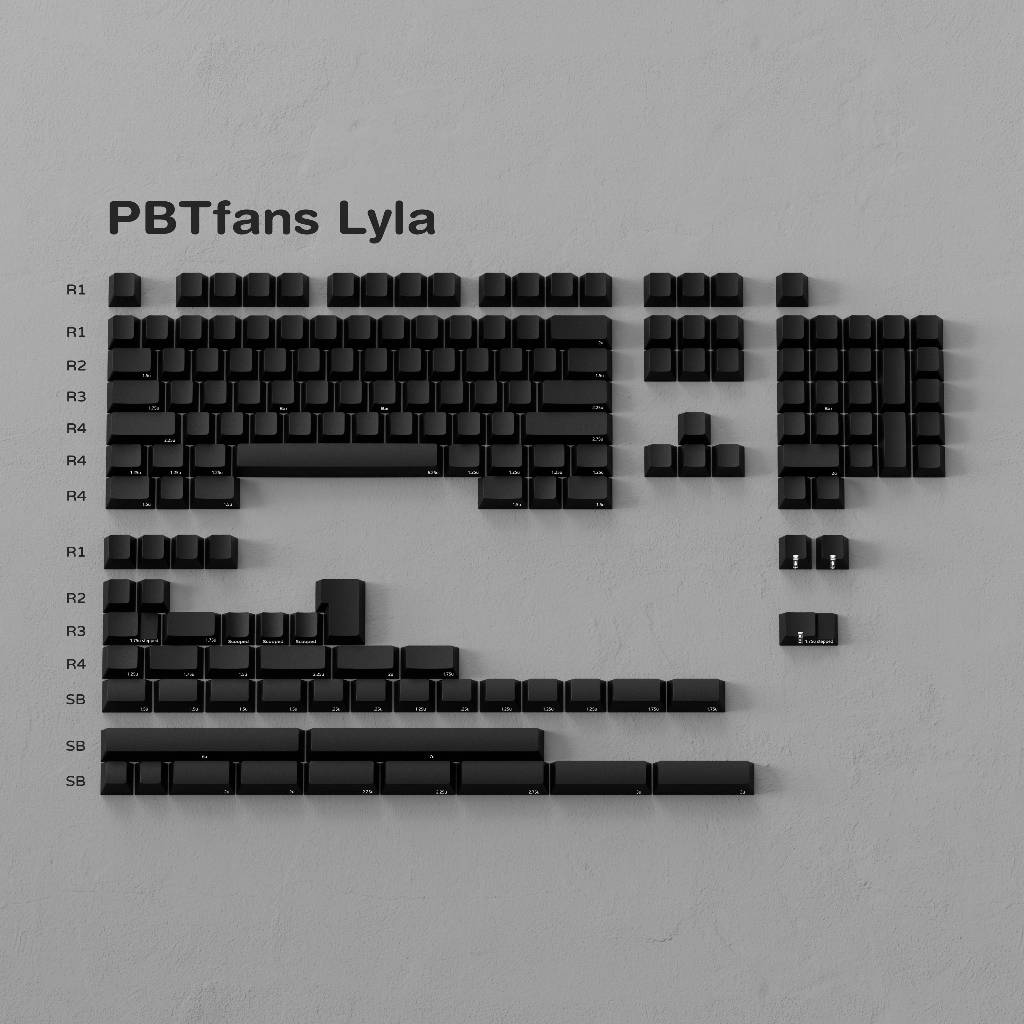 ชุดปุ่มกดวัสดุ PBTfans Lyla PBT