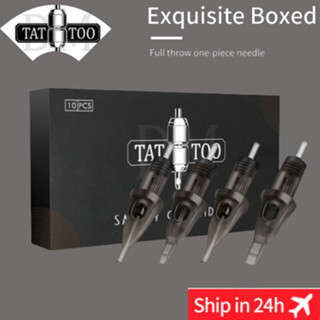 Tattoo Needl Tattoo เครื่องมือ 10 ชิ้น/กล่อง 0.35 มม.RL/RS/R…