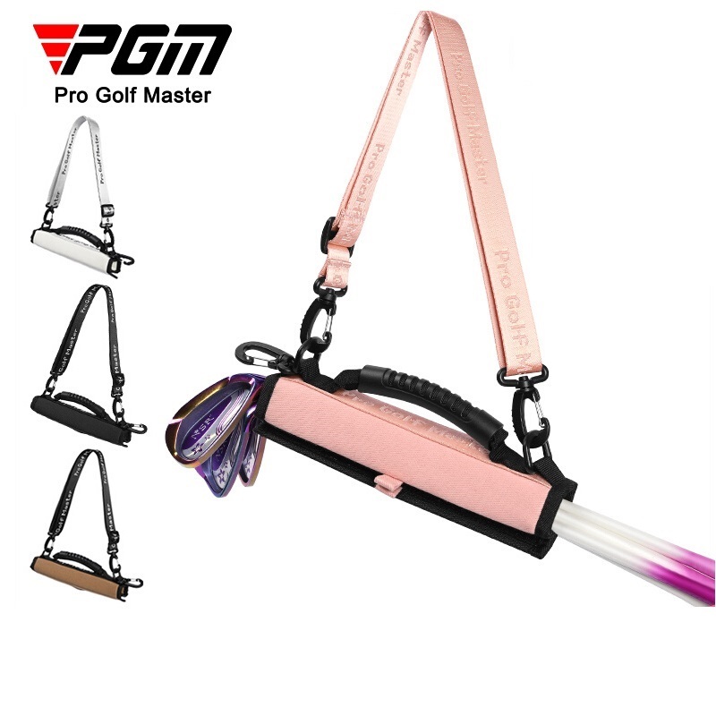 PGM GOLF golf bag กระเป๋ากอล์ฟฝึกซ้อม ขนาดเล็กพกพาง่าย สำหรับผู้ชาย-ผู้หญิง สีชมพู/ขาว/ดำ/คาคิ