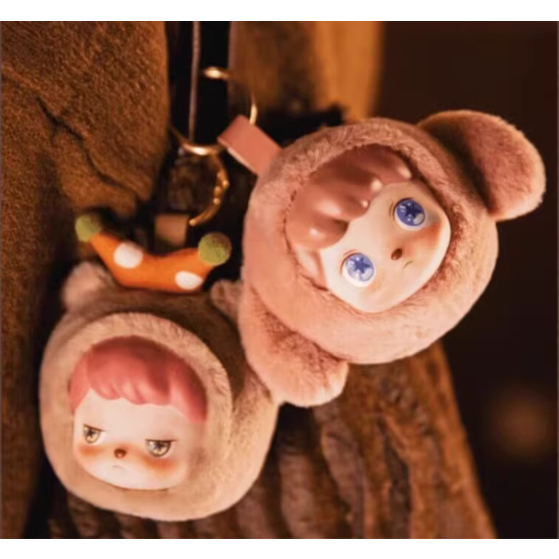 Anmoo Alone Time Series Draw Series กระเป๋าผ้ากํามะหยี่แขวนของขวัญเด็กผู้หญิง