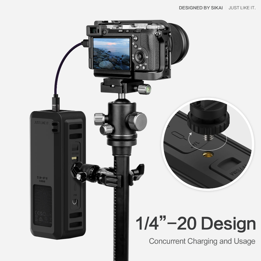 สําหรับ Anker 737 Power Bank เคสซิลิโคนสําหรับ Anker 140W 24000mAh Power Core TF/SIM card PIN กระเป๋าเก็บกระเป๋าเดินทางฝาครอบป้องกัน - รูปที่ 3