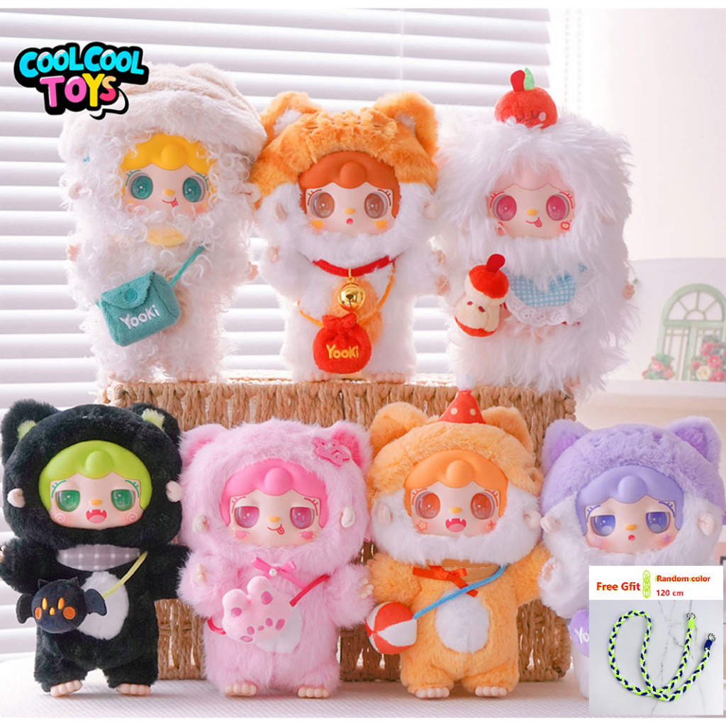 Yooki V2 YANGANG รุ่นที่สอง Meow ชุดอนุบาลตุ๊กตาไวนิลกล่องตาบอด