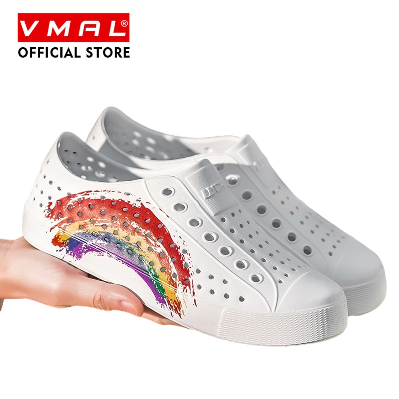 VMAL รองเท้าแตะเจลลี่ กันน้ํา สีแคนดี้ เหมาะกับเดินชายหาด แฟชั่นฤดูร้อน สําหรับผู้ชาย ผู้หญิง ไซซ์ 36-45