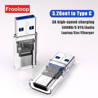 5gbps 3A USB 3.2 Gen1 ถึง USB Type C OTG อะแดปเตอร์ข้อมูล US…