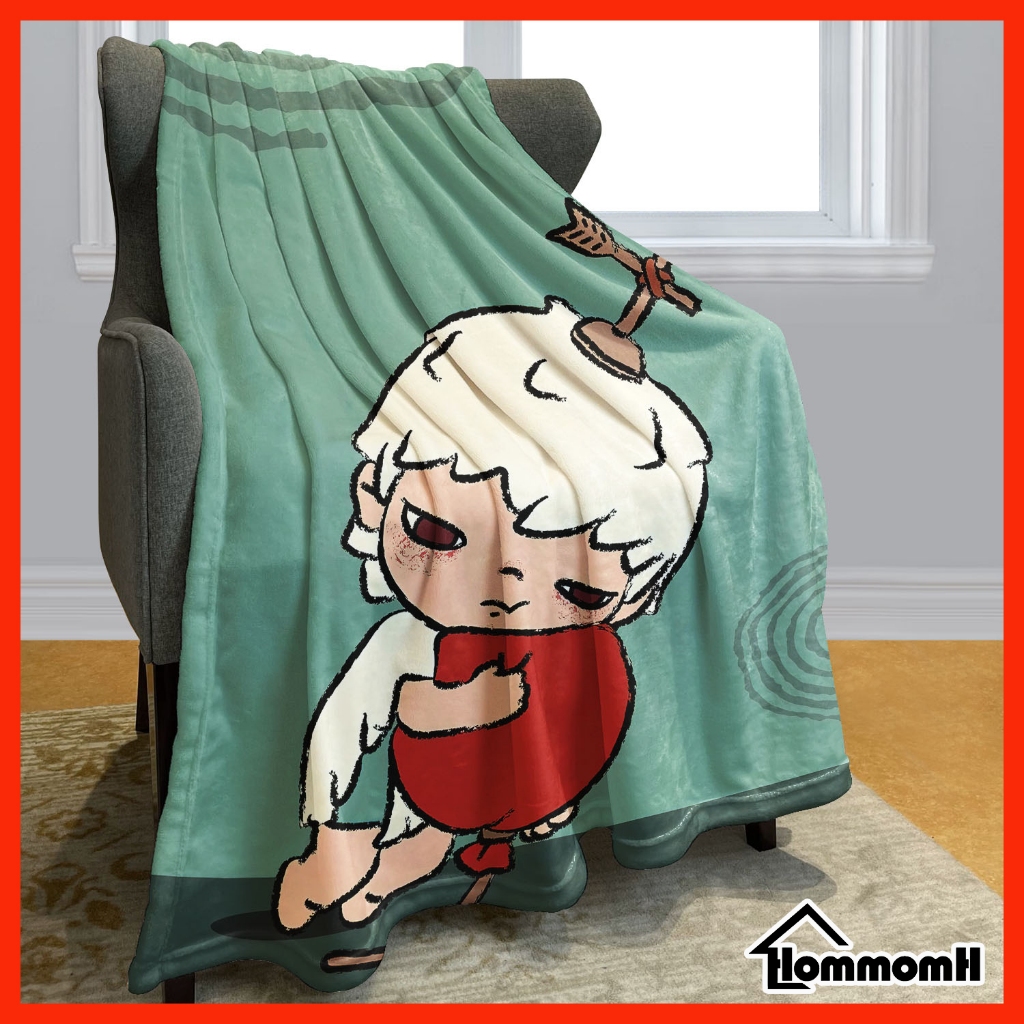 Hirono ผ้าห่มอินเทรนด์เด็ก Soft Nap ผ้าห่มเครื่องปรับอากาศผ้าห่มรถยนต์ผ้าห่มสักหลาดป้องกันความเย็น