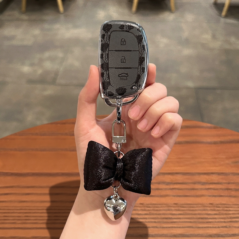 ฝาครอบกุญแจรถสมาร์ท TPU สําหรับ  Hyundai Creta 2022-2023 Stargazer 2022 2023 Hyundai i10 Tucson Elen