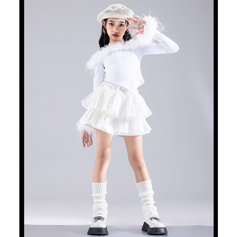 พร้อมส่ง ชุดเต้นแจ๊สสำหรับเด็ก / ชุดว่า รูปที่ 5
