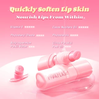 Pinkflash ลิปบาล์มเปลี่ยนสี Shine Hydrate บํารุงกันน้ําติดทนนาน #ColorMagic