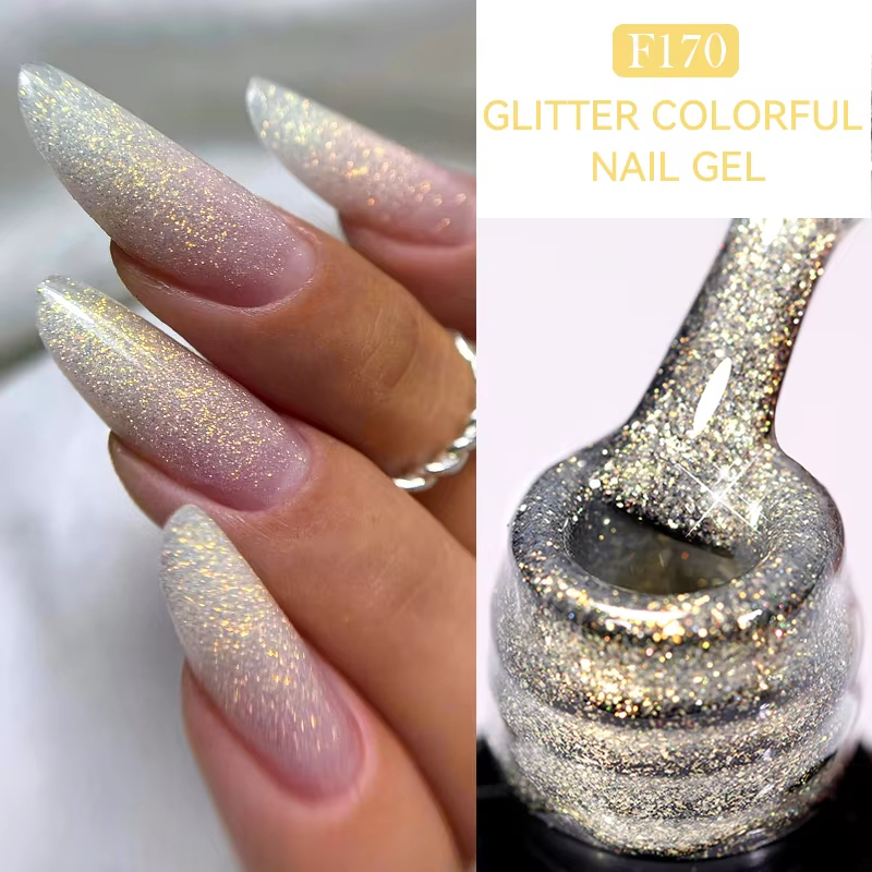 LILYCUTE เจลทาเล็บ 125 สีเล็บเจล UV LED Soak Off กึ่งถาวรเคลือบเงา DIY เล็บ