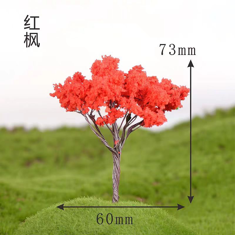 ภูมิทัศน์ไมโครการจัดสวนตกแต่งสร้างสรรค์ดอกไม้พลาสติกไมโครภูมิทัศน์จําลองต้นไม้ตกแต่งอุปกรณ์ดอกไม้ฉ่ํามอสการจัดสวนตกแต่ง - รูปที่ 7