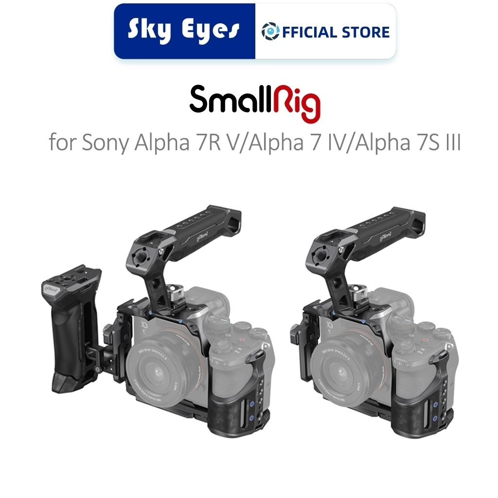 SmallRig "แรด" Advanced Cage Kit สําหรับ Sony Alpha 7R V/ Alpha 7 IV/Alpha 7S III