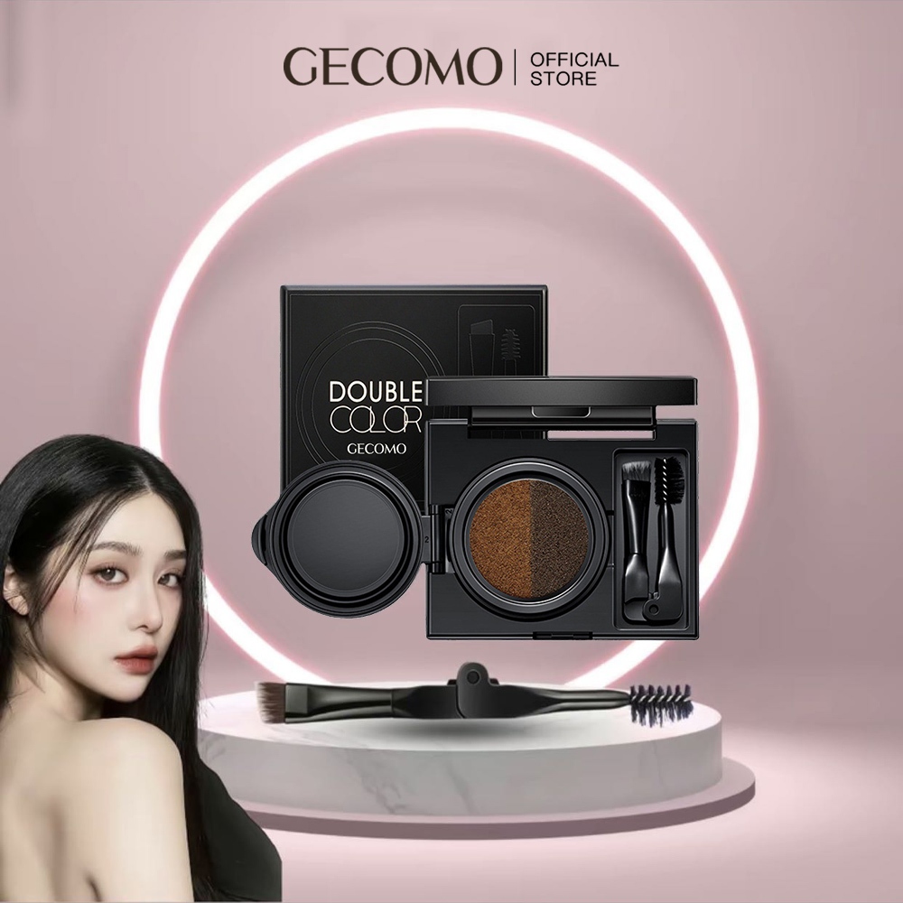 Gecomo ครีมย้อมคิ้ว กันน้ํา กันเหงื่อ 2 สี