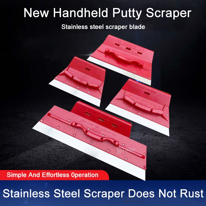 Chuanyue ยี่ห้อสแตนเลส Putty มีด Drywall Smoothing ไม้พายภาพวาด Finishing Skiming ใบมีดผนังฉาบเครื่องมือ