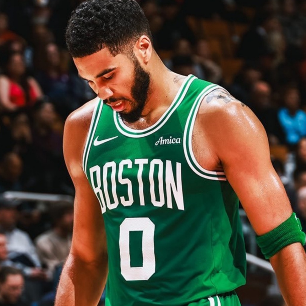 เสื้อกีฬาบาสเก็ตบอล แขนกุด ลายทีม NBA Boston Celtics Jersey No.0tatumสําหรับผู้ชาย