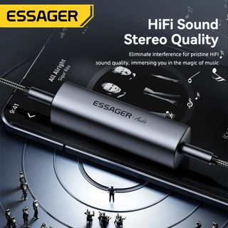 Essager 3.5MM AUX Audio Ground Isolator สําหรับคุณภาพเสียงที่ได้รับการปรับปรุงและลดเสียงรบกวน