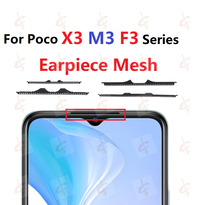 ตะแกงลำโพง กันฝุ่น（mesh) สําหรับ Poco X3 Pro NFC M3 Pro 5G F2 Pro F3 GT