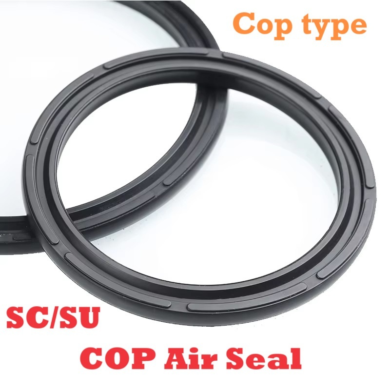 Sc แหวนปิดผนึกกระบอก COP ประเภท Double O-ring ซีลนิวเมติก cop6 ~300 มม.