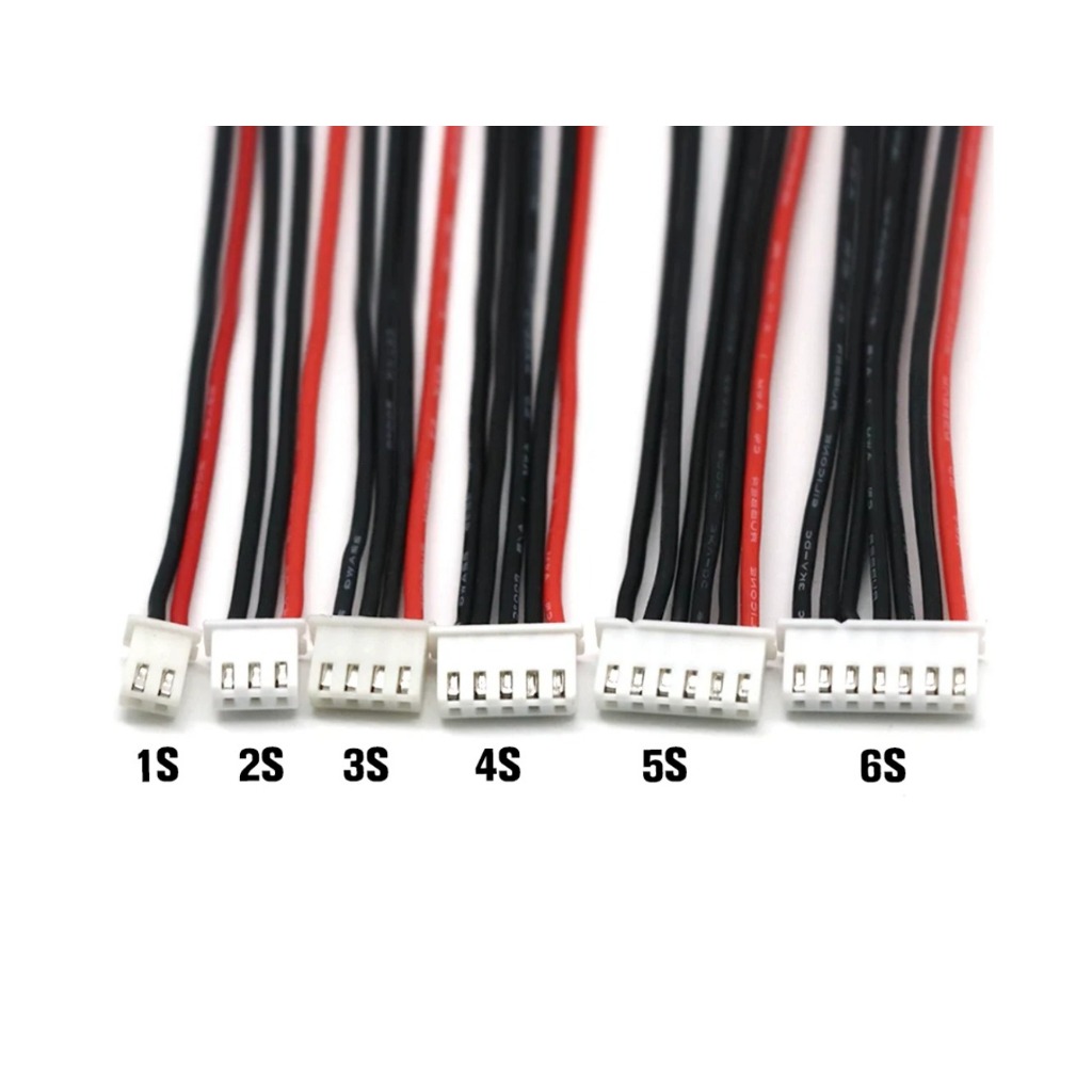 5 ชิ้น/ล็อต 1S 2S 3S 4S 5S 6S Lipo แบตเตอรี่ Balance Charger สาย IMAX B6 Connector ปลั๊กลวดขายส่ง