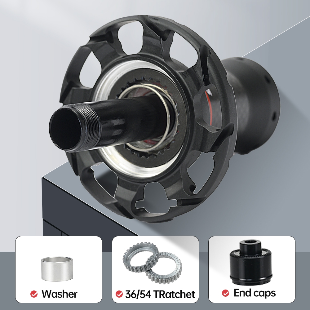 ARC RT035F/R 20/24 หลุมคาร์บอนไฟเบอร์จักรยานขอบเบรค Hub สําหรับตรงดึง Spokes Shimano8/9/10/11s NBK แบริ่ง 4 Pawls Ratchet 36T 9*100 มม./10*130 มม. ราคา ถูกที่สุด ดีลบีเคเค แกลเลอรีภาพที่ 7