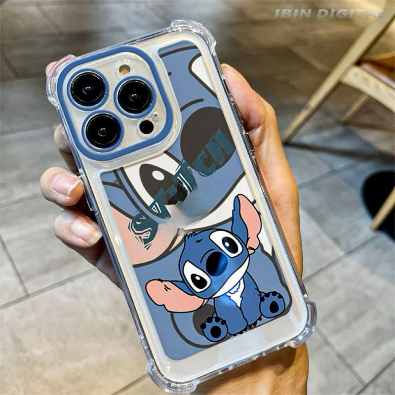 เคส Huawei P30 P30 Pro P40 P40 Pro P50 P50E P50 Pro กรณีโทรศัพท์ Stitch ซิลิโคนสี่มุม