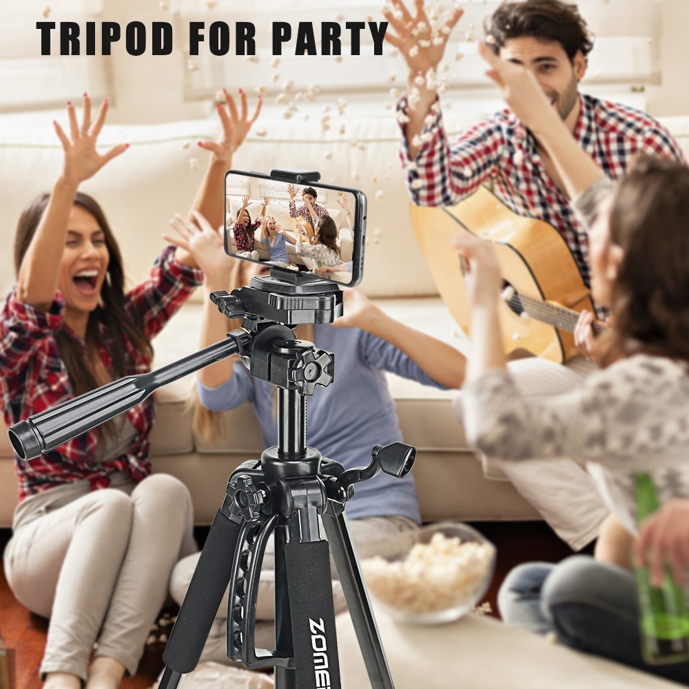 Camera tripod Zomei q120 กล้องอลูมิเนียมระดับมืออาชีพขาตั้งกล้อง 160CM 5KG DSLR ขากล้องมือถือ ขาตั้งกล้องliveสด ขาตั้งกล้องแบบ 3 ขา tripod for camera ขาตั้งกล้อง