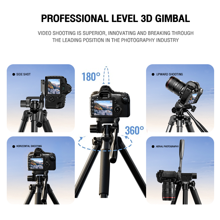 Camera tripod Zomei q120 กล้องอลูมิเนียมระดับมืออาชีพขาตั้งกล้อง 160CM 5KG DSLR ขากล้องมือถือ ขาตั้งกล้องliveสด ขาตั้งกล้องแบบ 3 ขา tripod for camera ขาตั้งกล้อง