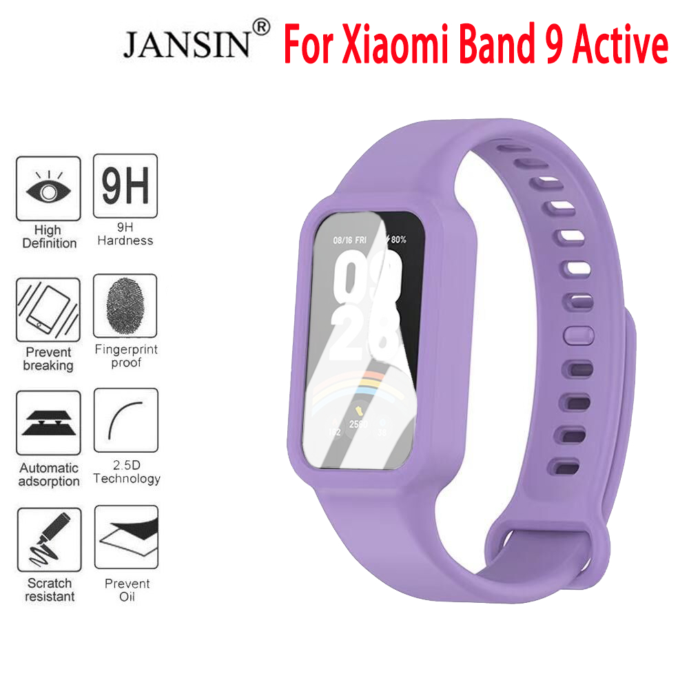 ฟิล์ม xiaomi Band 9 Active  ฟิล์มกันรอย ฟิล์ม ฟิล์ม TPU สำหรับ Xiaomi Band 9 Active Redmi Band 8 Act