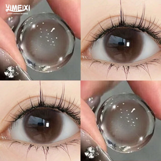 Yimeixi สีน้ําตาลคอนแทคเลนส์นักเรียนธรรมชาติ 14.2 มม. ให้ควา…