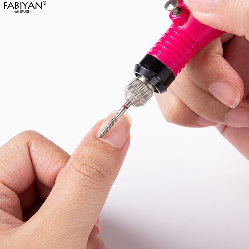 มินิคาร์ไบท์เล็บเจาะบิตเล็บเจาะสําหรับมิลลิ่งตัดไฟฟ้าเครื่องตะไบเล็บเล็บเครื่องมือ - รูปที่ 2