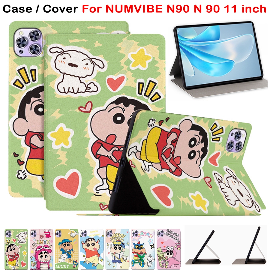 สําหรับ NUMVIBE N90 N 90 11 นิ้วคุณภาพสูง PU หนังกันกระแทกฝาครอบ NUMVIBEIBE N90 N 90 11 "แฟชั่นรูปแบบการ์ตูนแท็บเล็ตป้องกันกรณี