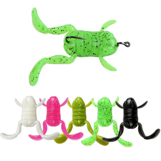 Cheap BKK Hook 1ชิ้นหล่อตกปลานุ่มกระโดดกบล่อ3เซนติเมตร/5กรัม…