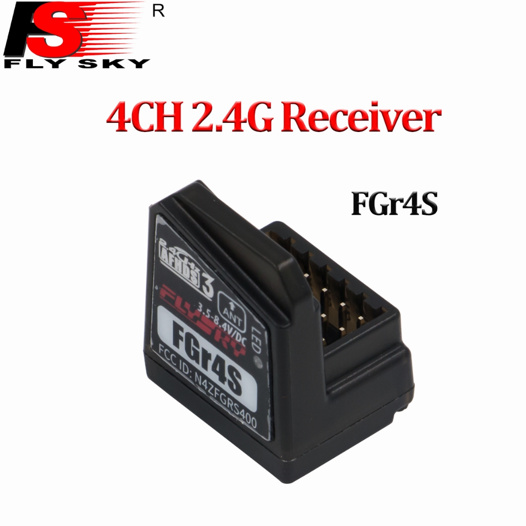 Flysky FGR4S ในตัวเสาอากาศเดี่ยว Bidirectional Receiver PPM/IBUS/PWM สําหรับ Flysky FS-NB4 รีโมทคอนโ
