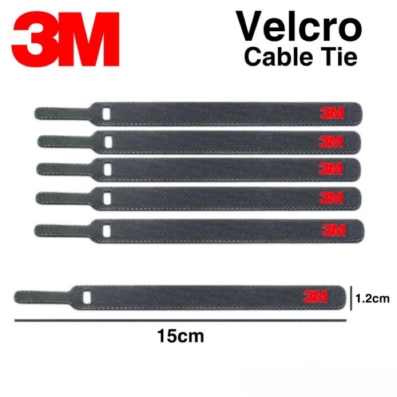 3-M Velcro Cable Tie Organizer Cord Holder Strap Cable Tie