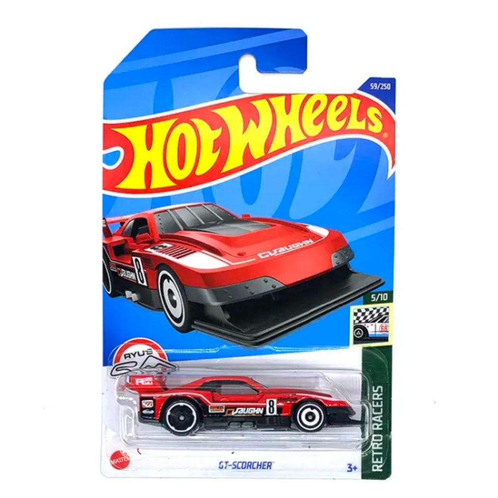 Hotwheels2024d-no.59 GT-SCORCHER Red Mattel Hotwheels