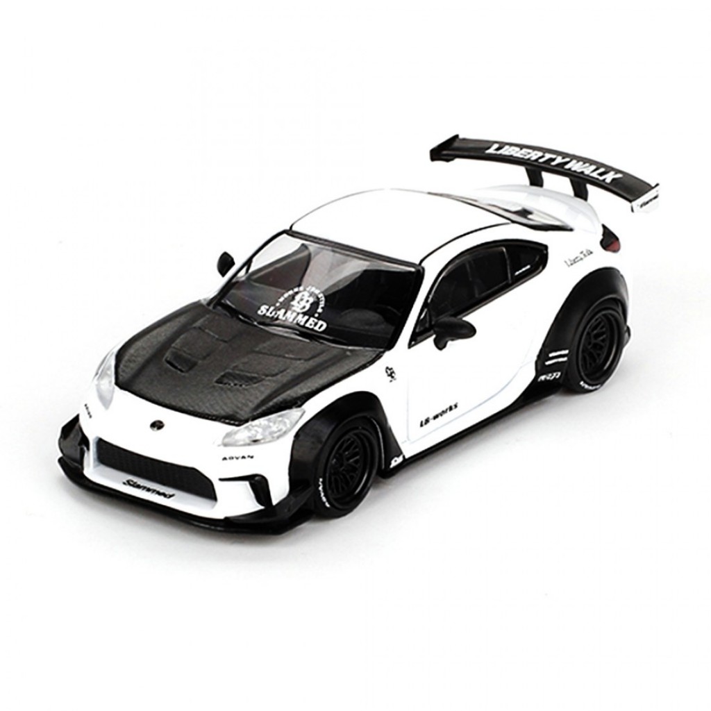 Mini GT MGT00769 769 1/64 Toyota GR86 LB Nation White LHD RHD Diecast Scale รถโมเดล