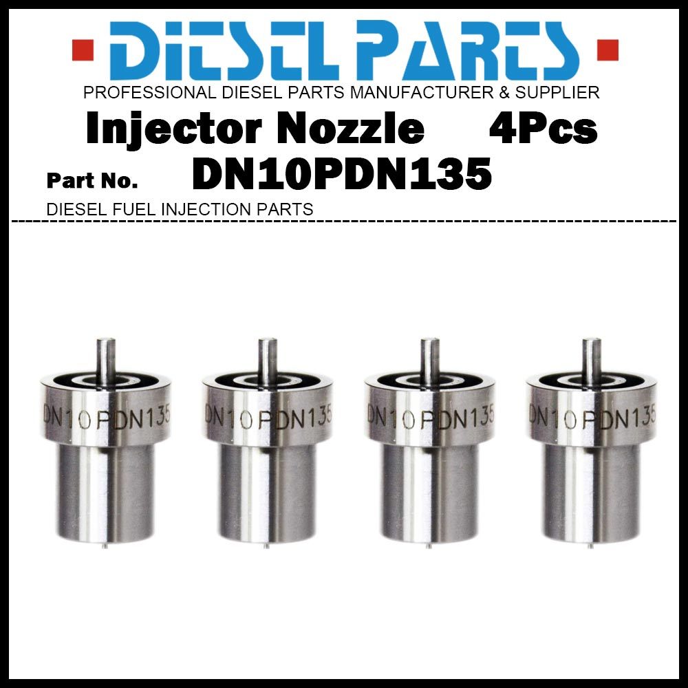 หัวฉีด 135 หัวฉีดรถยนต์ดีเซล เบอร์ DN10PDN135 ชุดละ 4 หัว นำไปใช้กับ Mitsubishi Pajero Montero Sport L200 L300 2.8d 4M40 4M40T