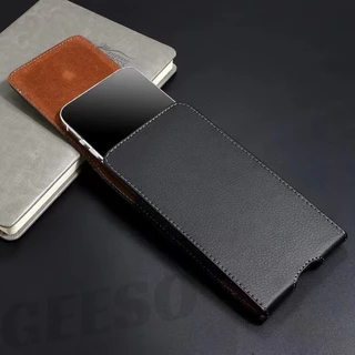 GEESO Mobile Phone Bag ซองหนังใส่มือถือ ใส่โทรศัพท์ คาดเอว เหน็บเอว ร้อยเข็มขัด
