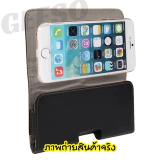 GEESO Mobile Phone Bag ซองหนังใส่มือถือ ใส่โทรศัพท์ คาดเอว เหน็บเอว ร้อยเข็มขัด