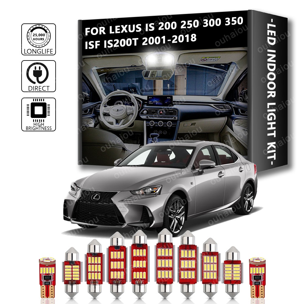 สําหรับ Lexus IS 200 250 300 350 F 200t IS200 IS250 IS300 IS350 ISF IS200t 2001-2018 Canbus ภายใน LE