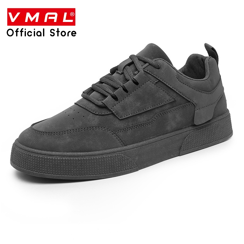 VMAL 39-48 รองเท้าผ้าใบผู้ชาย Street Skate สวมใส่สบาย Lowtop Design สําหรับสเก็ตบอร์ดและชุดลําลอง