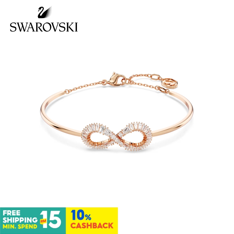 Swarovski Hyperbola Unlimited Symbol Bracelet Eternal Love 8-Character Crystal Jewelry