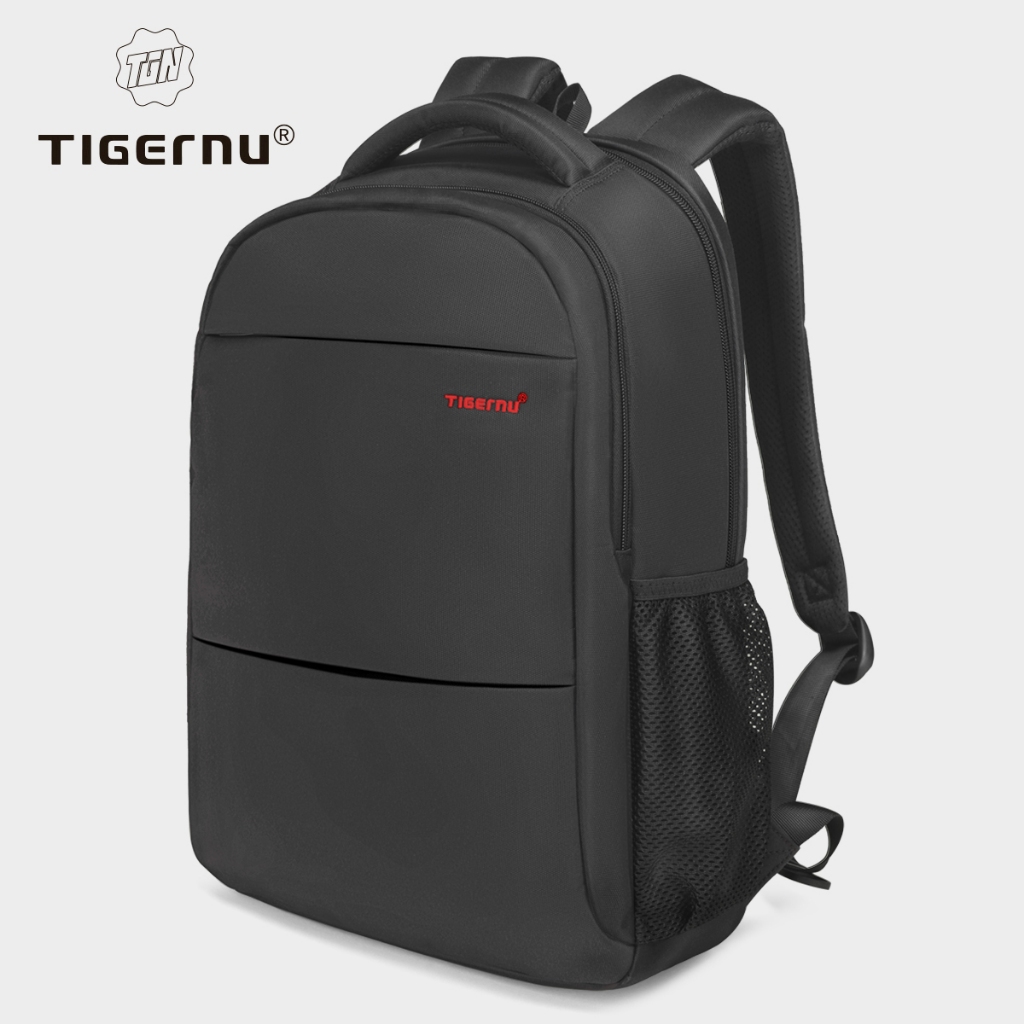 TIGERNU ไทเกอร์นู 3032ค ไนลอนกันน้ําธุรกิจกระเป๋าเป้สะพายหลังความจุขนาดใหญ่กระเป