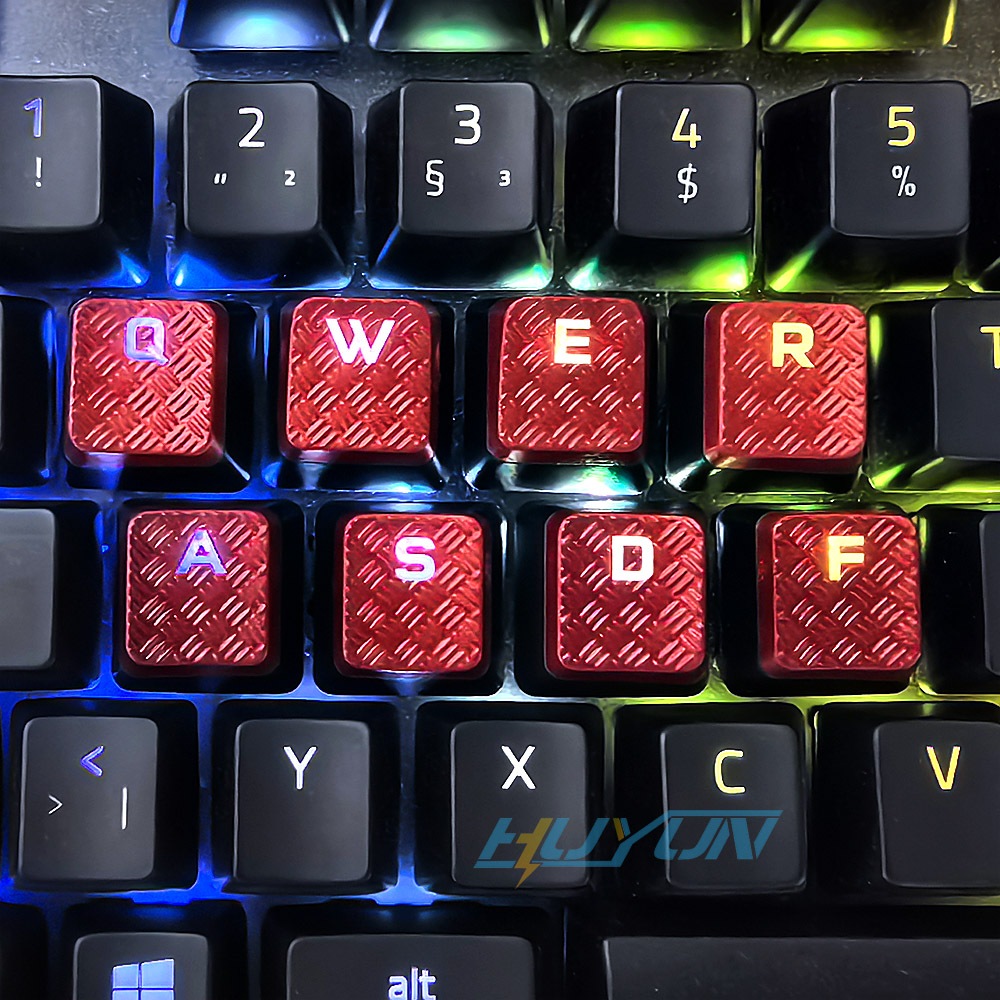 10 ชิ้น Cherry Mx Texture Pudding Keycaps สําหรับ Corsair/logitech/razer คีย์บอร์ด