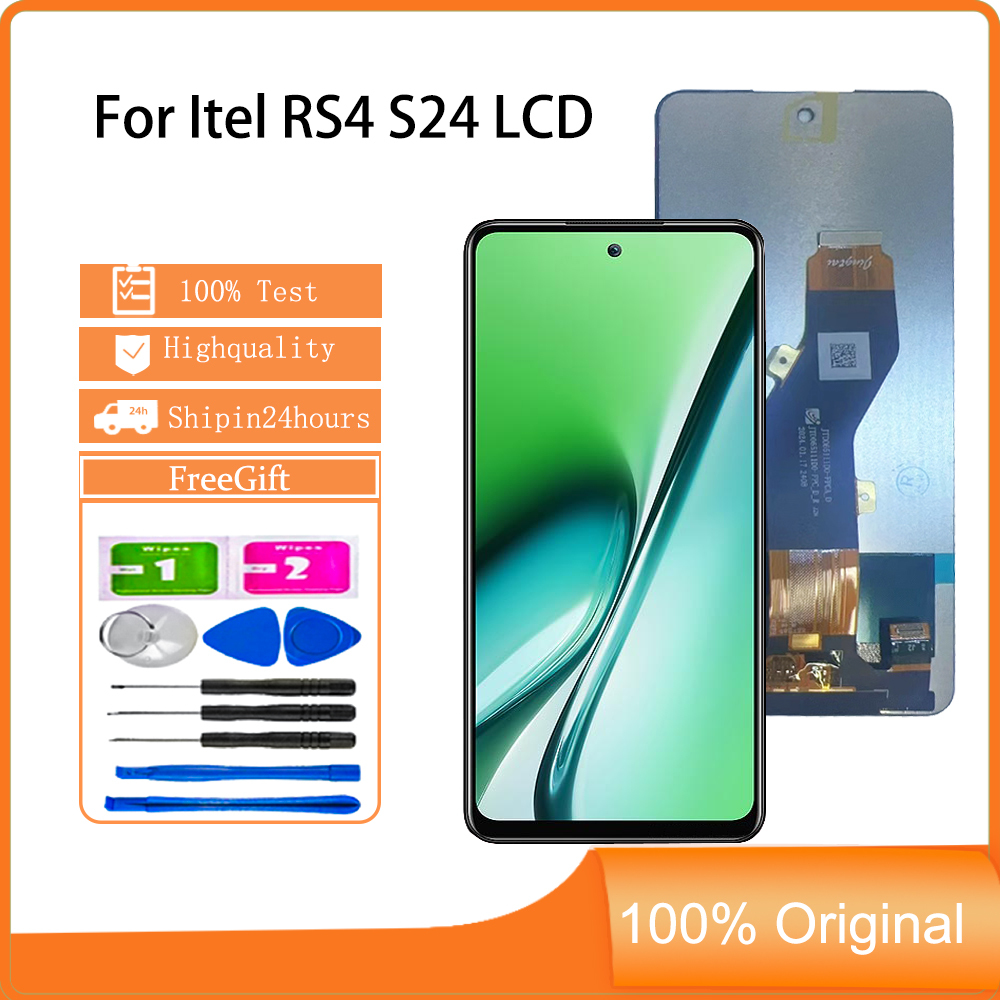 สําหรับจอแสดงผล Itel RS4 S24 เปลี่ยนหน้าจอสัมผัส LCD