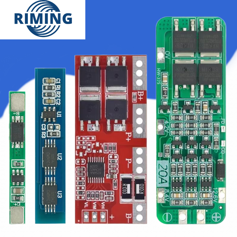 1s 2S 3S 4S 3A 20A 30A Li-ion แบตเตอรี่ลิเธียม 18650 Charger PCB BMS แผ่นป้องกันสําหรับเจาะมอเตอร์ L