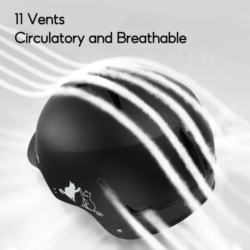คูฟุน หมวกกันน็อคสกีพร้อมปีกหมวกนิรภัยสําหรับผู้ใหญ่สําหรั รูปที่ 7