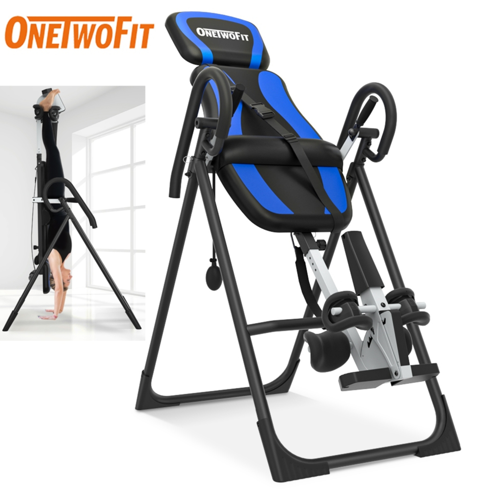 OneTwoFit เตียงยืดหลังแฮงอัพ เครื่องออกกำลังกาย ยืดกระดูก เหมาะกับความสูง 130-190CM  มุมได้ 360°