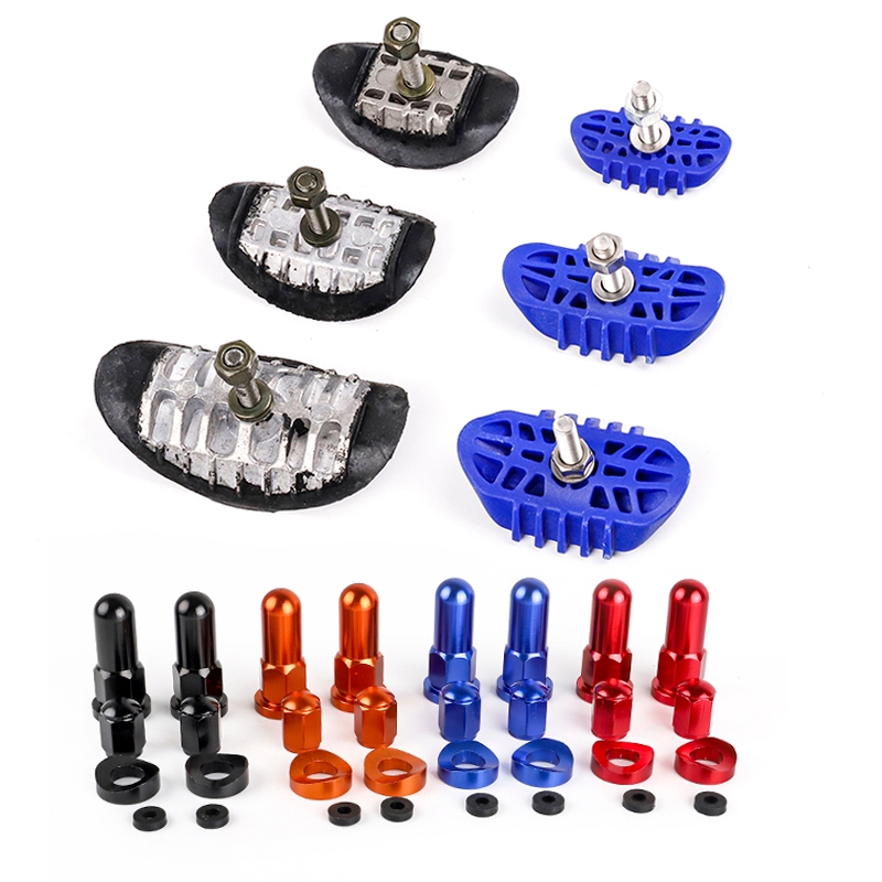 Dirt Bike รถจักรยานยนต์ motorcross 1.6 "1.85 "2.15 "2.50" Tusk ยาง tayar ขอบล็อคยาง Safe Bolt ปลีก/Stopper ขอบมอเตอร์ล็อคครอบคลุมถั่วเครื่องซักผ้าความปลอดภัยสลักเกลียว
